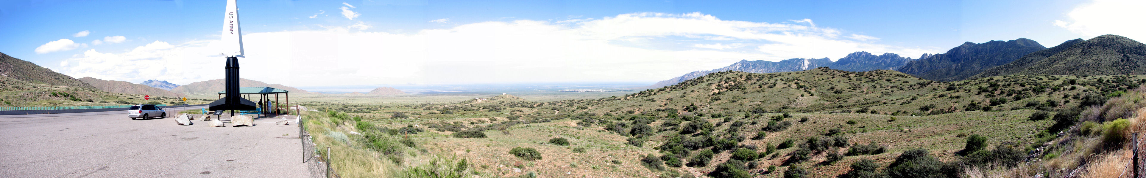 White Sands Missile Range lookout White Sands Missile Range lookout